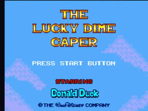 Captura de tela de The Lucky Dime Caper Starring Donald Duck (1 de 2)