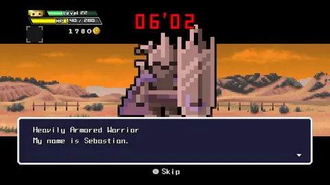 Captura de tela de Half Minute Hero: Super Mega Neo Climax Ultimate Boy (2 de 4)
