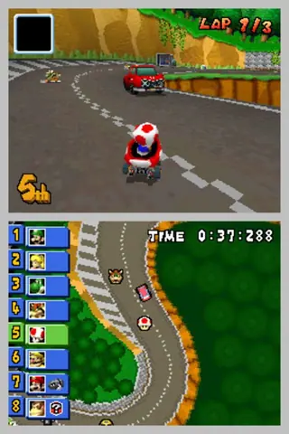 Captura de tela de Mario Kart DS (4 de 4)
