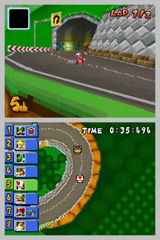 Captura de tela de Mario Kart DS (3 de 4)