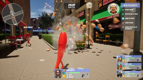 Captura de tela de Battle Food Mania (3 de 4)