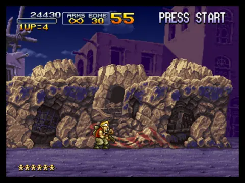 Captura de tela de Metal Slug X (1 de 2)