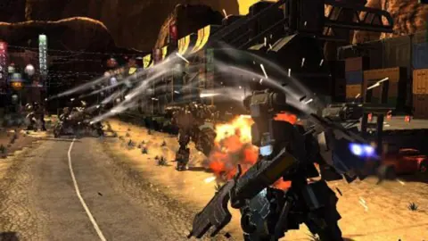 Captura de tela de Front Mission Evolved (1 de 4)