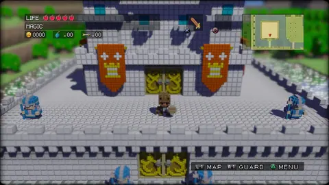 Captura de tela de 3D Dot Game Heroes (1 de 4)