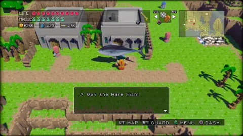 Captura de tela de 3D Dot Game Heroes (3 de 4)