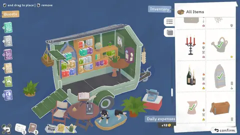 Captura de tela de Tiny Bookshop (2 de 4)