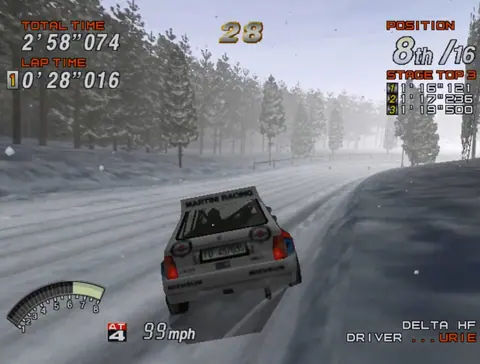 Captura de tela de Sega Rally 2 (1 de 4)