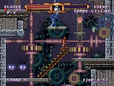 Captura de tela de Castlevania: The Adventure ReBirth (2 de 4)