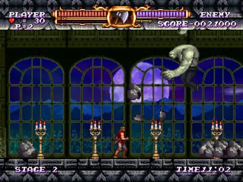 Captura de tela de Castlevania: The Adventure ReBirth (1 de 4)