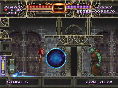 Captura de tela de Castlevania: The Adventure ReBirth (4 de 4)