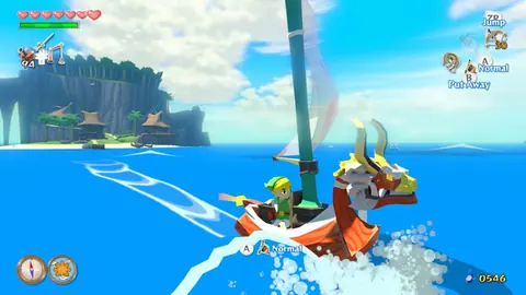 Captura de tela de The Legend of Zelda: The Wind Waker HD (1 de 4)