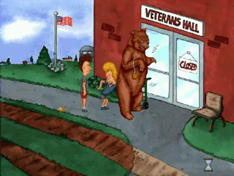 Captura de tela de MTV's Beavis and Butt-head in Virtual Stupidity (3 de 4)