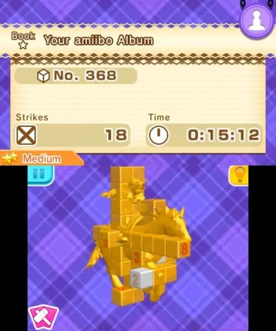 Captura de tela de Picross 3D: Round 2 (4 de 4)