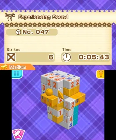 Captura de tela de Picross 3D: Round 2 (3 de 4)