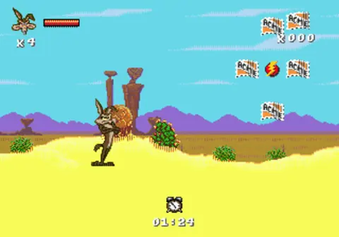 Captura de tela de Desert Demolition Starring Road Runner and Wile E. Coyote (1 de 3)