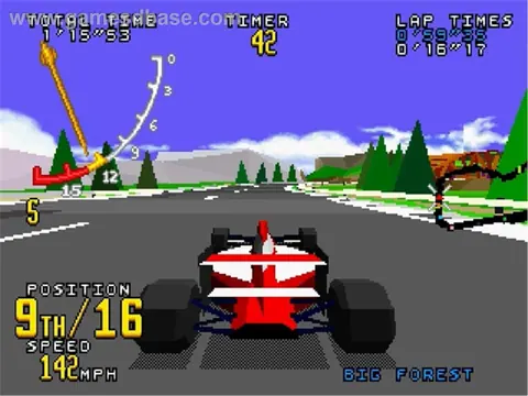 Captura de tela de Virtua Racing (1 de 2)