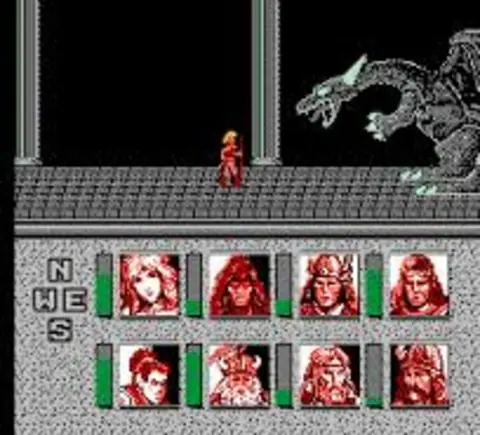 Captura de tela de Advanced Dungeons & Dragons: Heroes of the Lance (2 de 3)