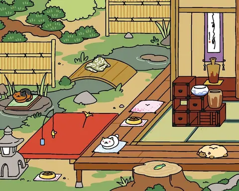 Captura de tela de Neko Atsume: Kitty Collector (1 de 2)