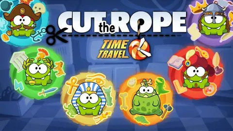 Captura de tela de Cut the Rope: Time Travel (3 de 4)