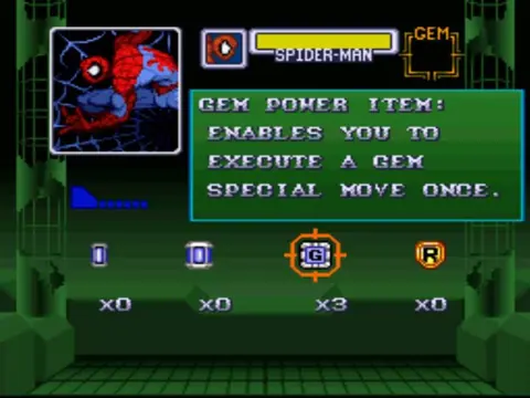 Captura de tela de Marvel Super Heroes in War of the Gems (3 de 4)