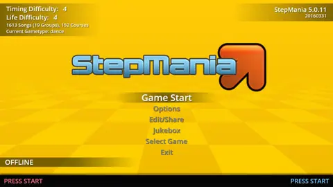 Captura de tela de StepMania (1 de 4)