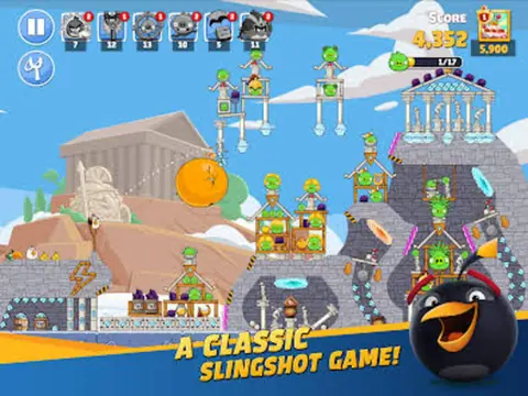 Captura de tela de Angry Birds Friends (3 de 4)