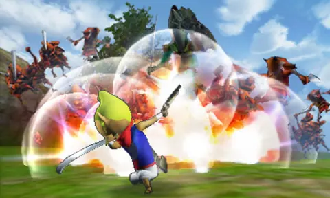 Captura de tela de Hyrule Warriors: Legends (4 de 4)