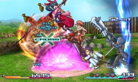 Captura de tela de Project X Zone (4 de 4)