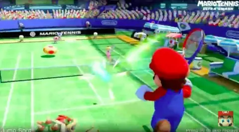 Captura de tela de Mario Tennis: Ultra Smash (1 de 4)