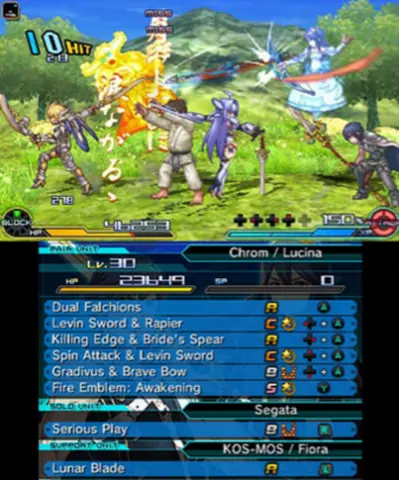 Captura de tela de Project X Zone 2 (4 de 4)