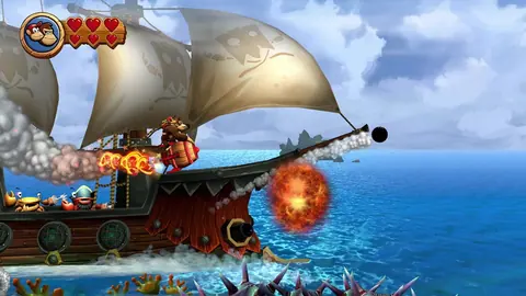 Captura de tela de Donkey Kong Country Returns HD (3 de 4)
