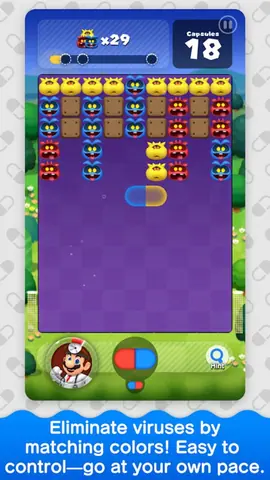 Captura de tela de Dr. Mario World (1 de 4)