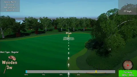 Captura de tela de Gowf: A Golf Adventure (3 de 4)