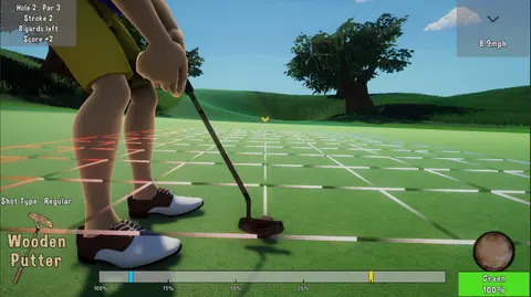 Captura de tela de Gowf: A Golf Adventure (1 de 4)
