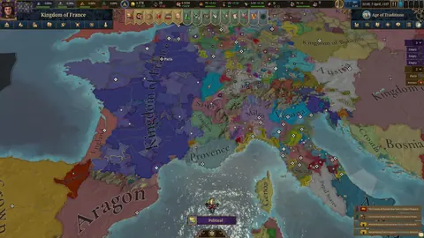 Captura de tela de Europa Universalis V (2 de 3)
