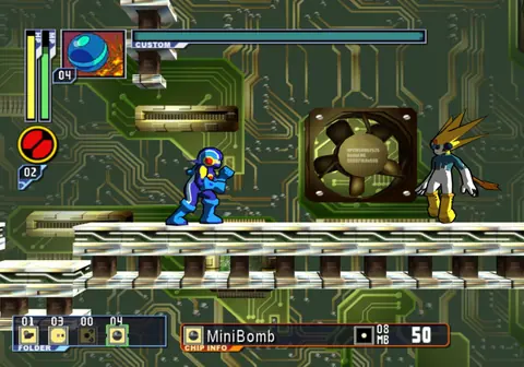 Captura de tela de Mega Man Network Transmission (2 de 4)