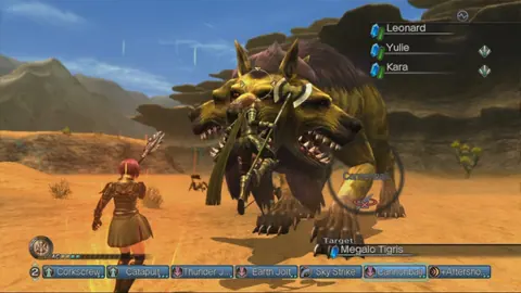 Captura de tela de White Knight Chronicles (3 de 4)