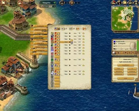 Captura de tela de Port Royale: Gold, Power and Pirates (3 de 4)