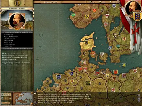 Captura de tela de Crusader Kings (4 de 4)