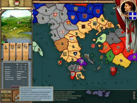 Captura de tela de Crusader Kings (1 de 4)