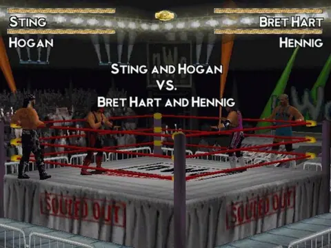 Captura de tela de WCW Nitro (2 de 3)