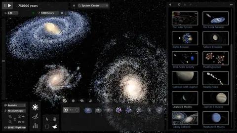 Captura de tela de Universe Sandbox Legacy (1 de 4)