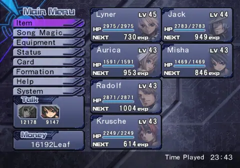 Captura de tela de Ar tonelico: Melody of Elemia (4 de 4)