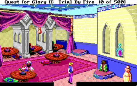 Captura de tela de Quest for Glory II: Trial by Fire (1 de 2)