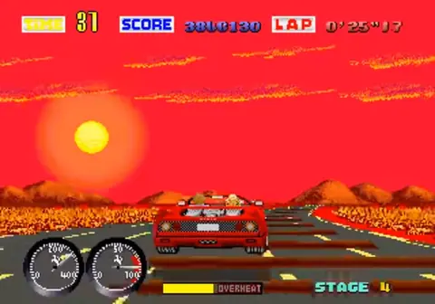 Captura de tela de Turbo OutRun (2 de 3)