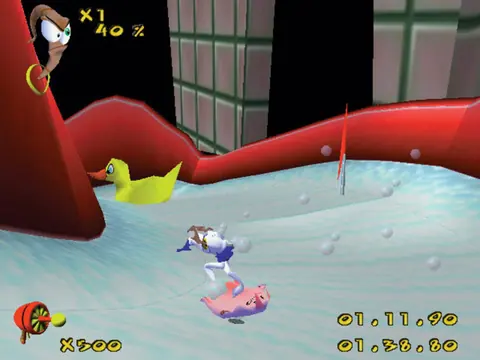 Captura de tela de Earthworm Jim 3D (4 de 4)