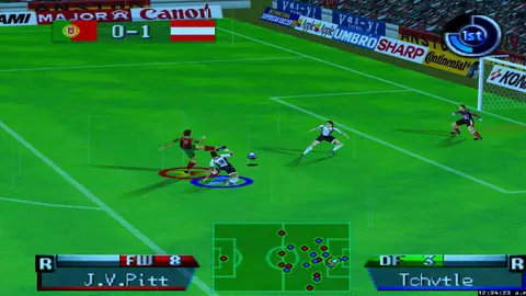Captura de tela de International Superstar Soccer '98 (4 de 4)