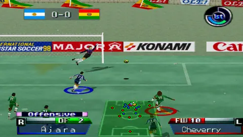 Captura de tela de International Superstar Soccer '98 (1 de 4)
