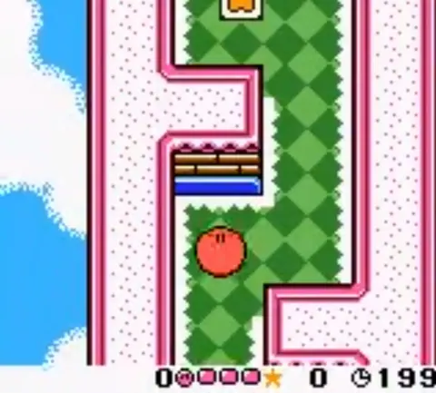 Captura de tela de Kirby Tilt 'n' Tumble (3 de 4)