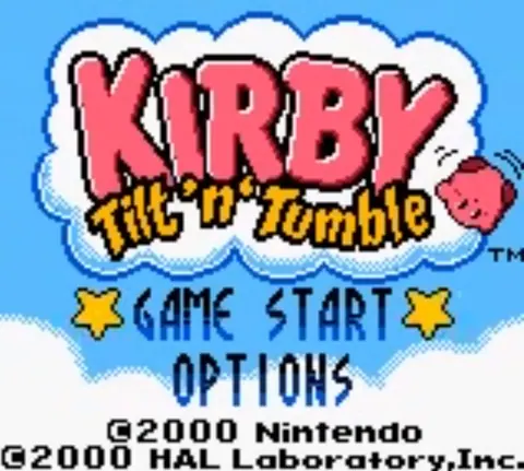 Captura de tela de Kirby Tilt 'n' Tumble (1 de 4)